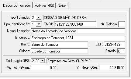 Folha: Departamentos